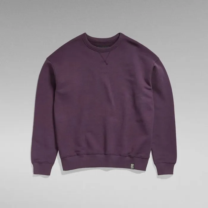 Sweatshirts and Hoodies Men GStar RAW Essential Unisex Loose Sweater Light Maze