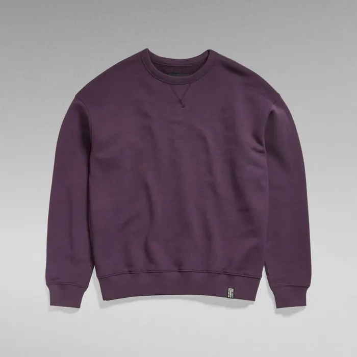 Sweatshirts and Hoodies Men GStar RAW Essential Unisex Loose Sweater Light Maze