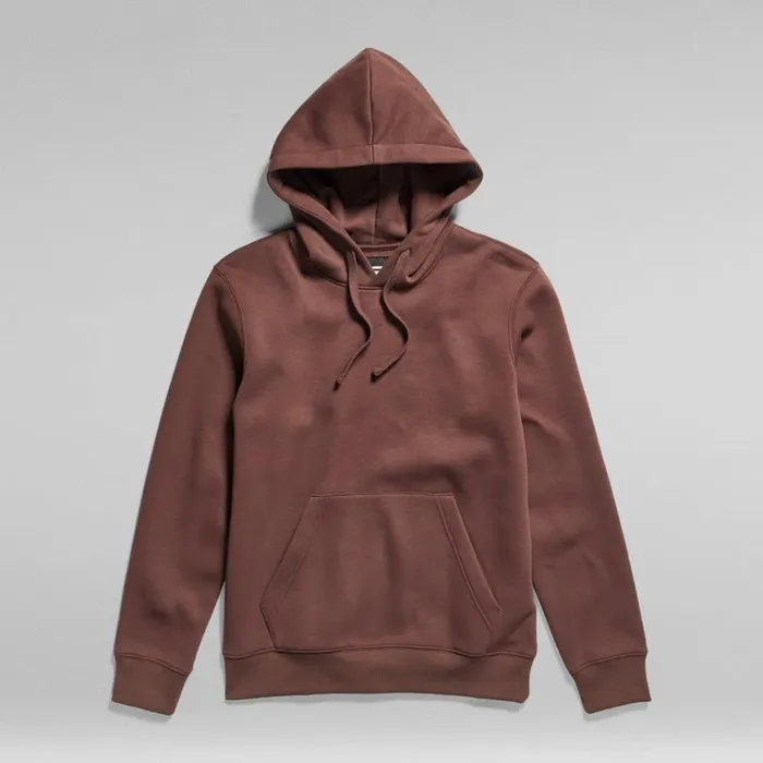 Sweatshirts and Hoodies Men GStar RAW RAW Embro Hooded Sweater Brown Stone