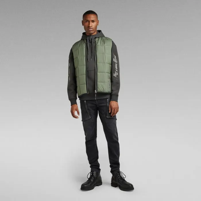 Sweatshirts and Hoodies Men GStar RAW Sobiru Loose Hooded Sweater Cloack