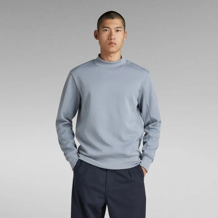 Sweatshirts and Hoodies Men GStar RAW Track Sweater Dim Grey