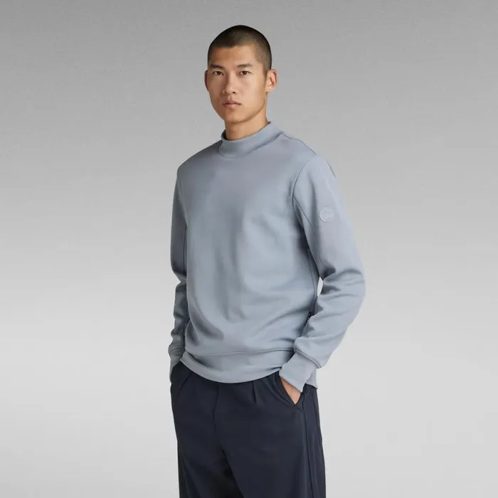 Sweatshirts and Hoodies Men GStar RAW Track Sweater Dim Grey