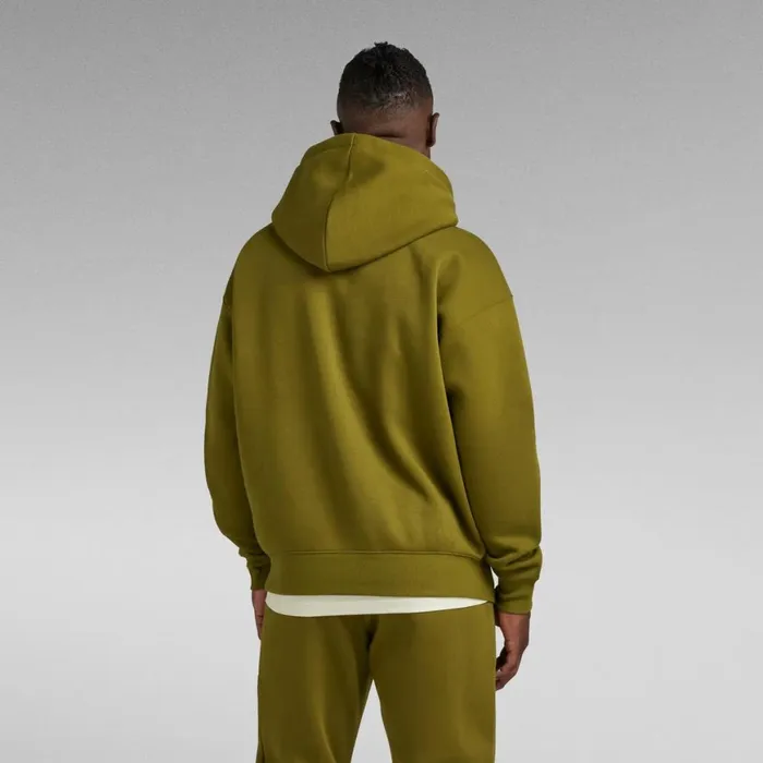 Sweatshirts and Hoodies Men GStar RAW Unisex Core Loose Hoodie Avocado