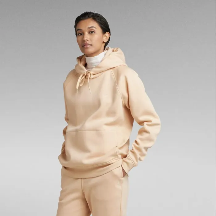 Sweatshirts and Hoodies Women GStar RAW Premium Core 20 Hooded Sweater Ivory Cream