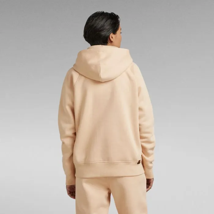 Sweatshirts and Hoodies Women GStar RAW Premium Core 20 Hooded Sweater Ivory Cream