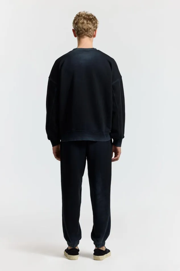 Sweatshirts Men COTTON CITIZEN Boston Crew Vintage Black Sweatshirts Men COTTON CITIZEN Boston Crew Vintage Black