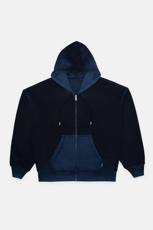 Sweatshirts Men COTTON CITIZEN Boston Zip Hoodie Vintage Navy Sweatshirts Men COTTON CITIZEN Boston Zip Hoodie Vintage Navy