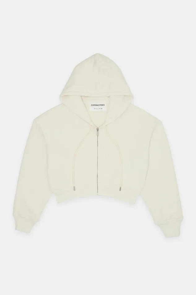 Sweatshirts Women COTTON CITIZEN Boston Crop Hoodie Vintage Bone Sweatshirts Women COTTON CITIZEN Boston Crop Hoodie Vintage Bone