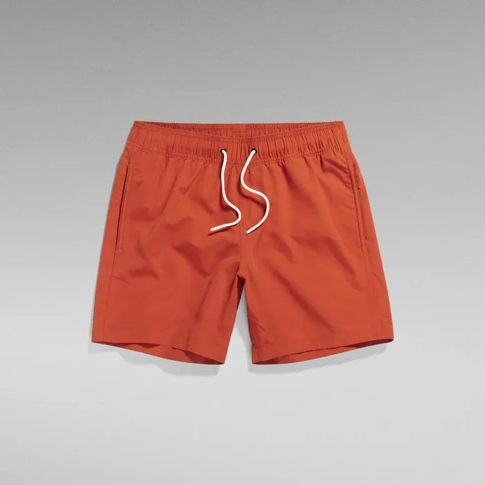 Swimwear Men GStar RAW Dirik Solid Swim Shorts Rooibos Tea