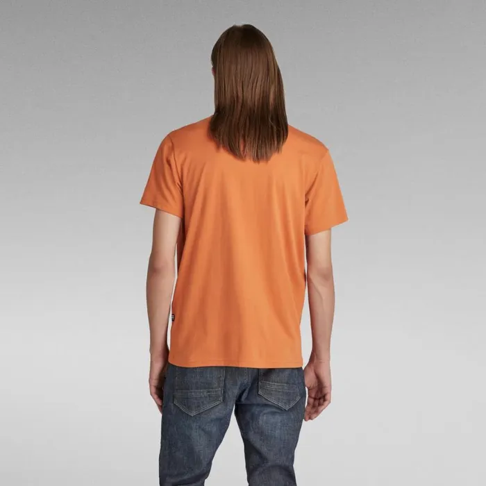 TShirts and Polos Men GStar RAW Boxed High Density Graphic TShirt Burned Orange