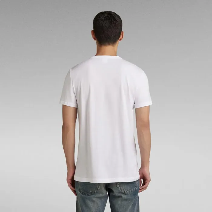 TShirts and Polos Men GStar RAW Graphic 8 TShirt White