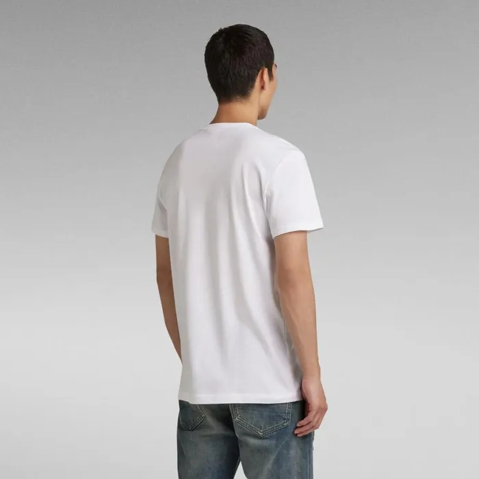 TShirts and Polos Men GStar RAW Graphic 8 TShirt White