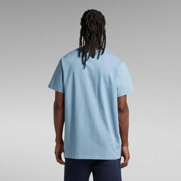 TShirts and Polos Men GStar RAW Irregular Graphics Loose TShirt Lake