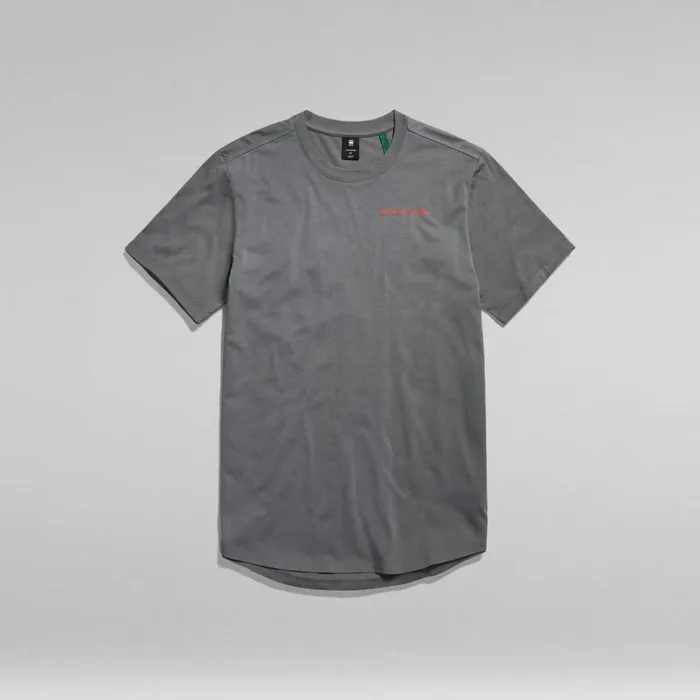 TShirts and Polos Men GStar RAW Lash Back Text TShirt Granite
