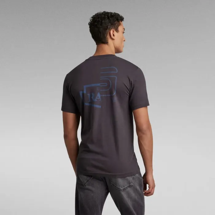 TShirts and Polos Men GStar RAW Multi Graphic Slim TShirt Shadow