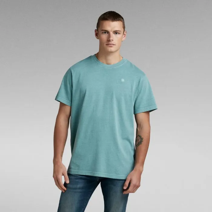 TShirts and Polos Men GStar RAW Overdyed Loose TShirt Renaissance Foliage Green Gd TShirts and Polos Men GStar RAW Overdyed Loose TShirt Renaissance Foliage Green Gd