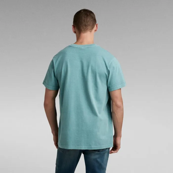 TShirts and Polos Men GStar RAW Overdyed Loose TShirt Renaissance Foliage Green Gd