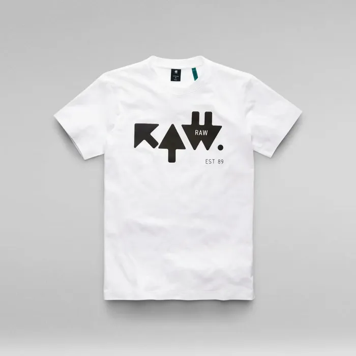 TShirts and Polos Men GStar RAW RAW Arrow TShirt White