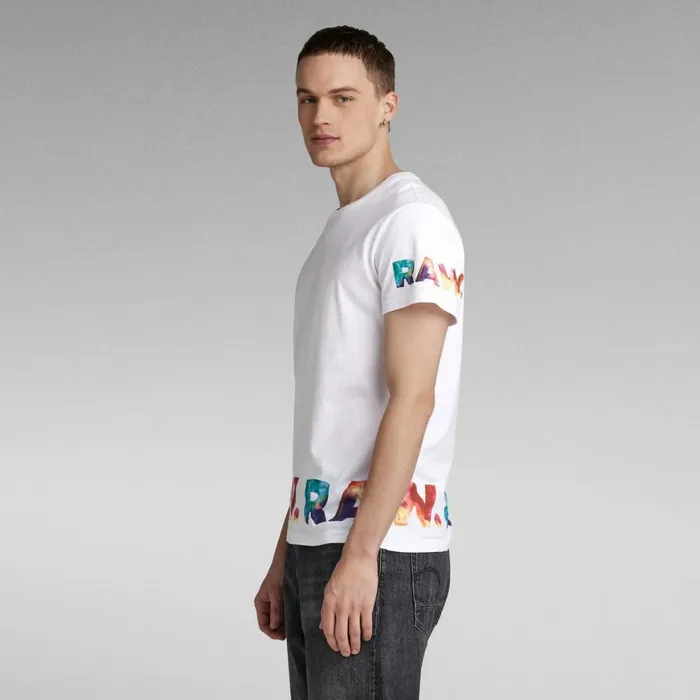 TShirts and Polos Men GStar RAW RAW Repeat TShirt White