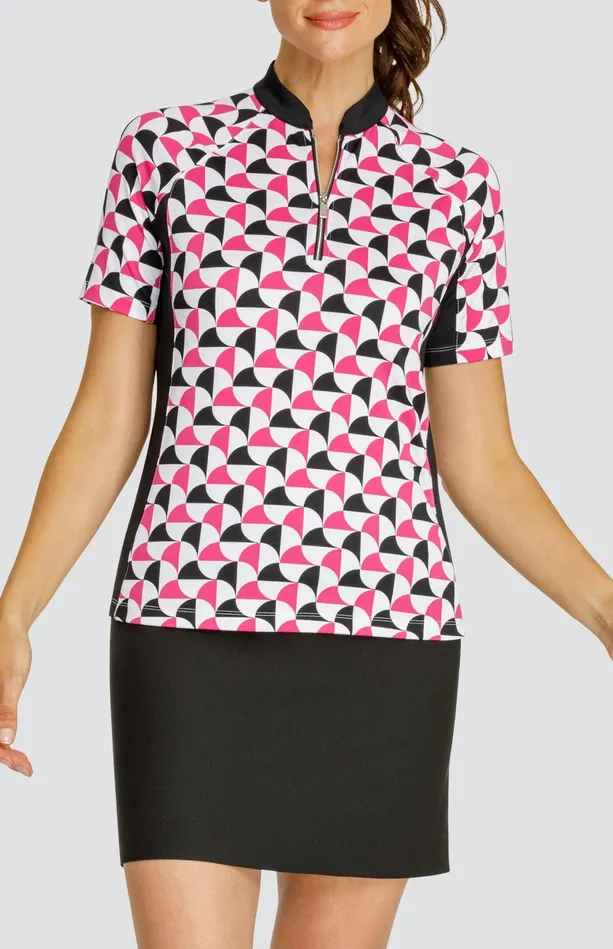 Tail Activewear Alexi Top 8211 Crescent Women Short Sleeve