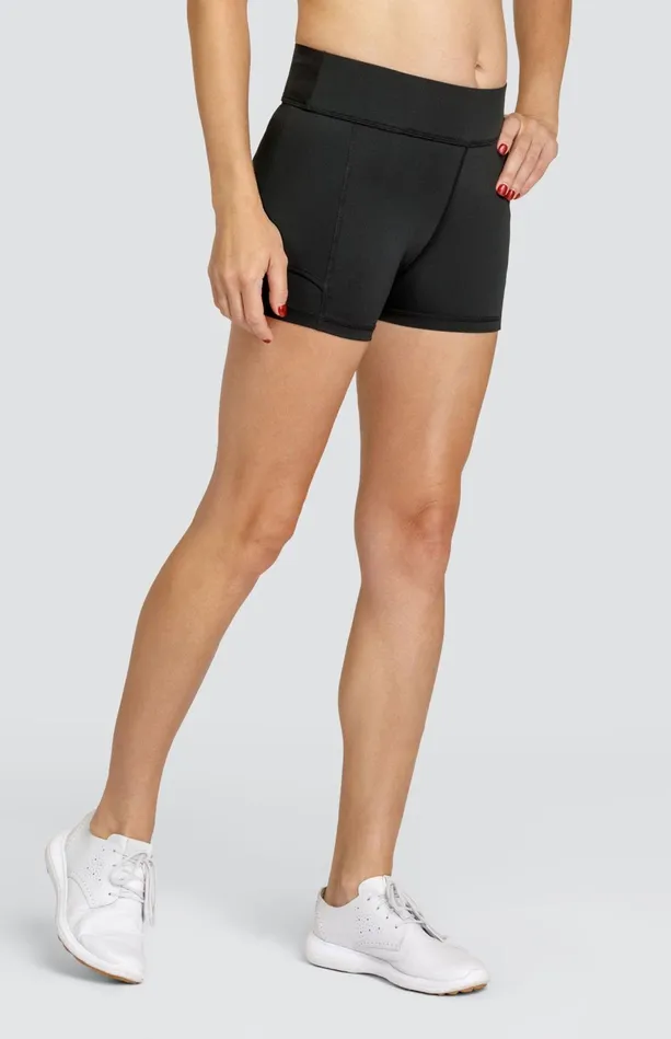 Tail Activewear Antonia Shorts 8211 Onyx Black Women Shorts