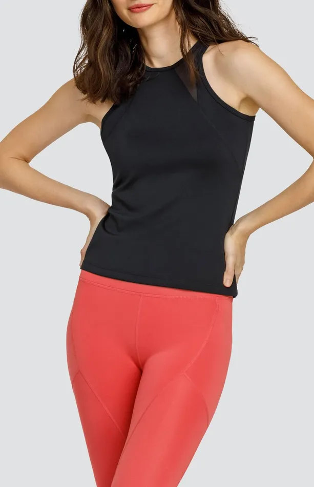 Tail Activewear Arancia Tank 8211 Onyx Black Women Tanks