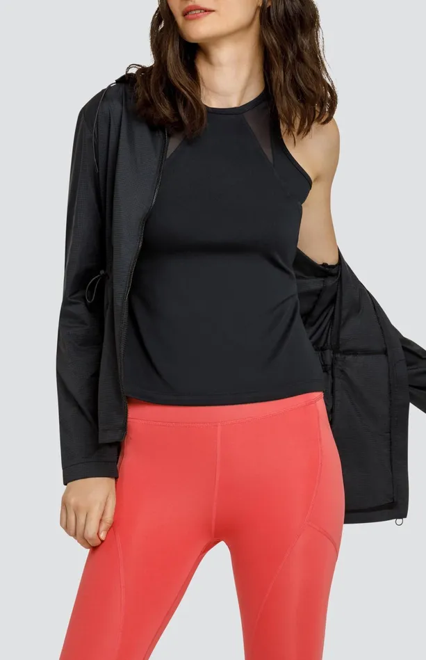 Tail Activewear Arancia Tank 8211 Onyx Black Women Tanks
