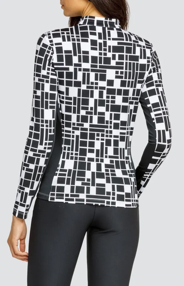 Tail Activewear Faris Top 8211 Tetra Geo Women Long Sleeve