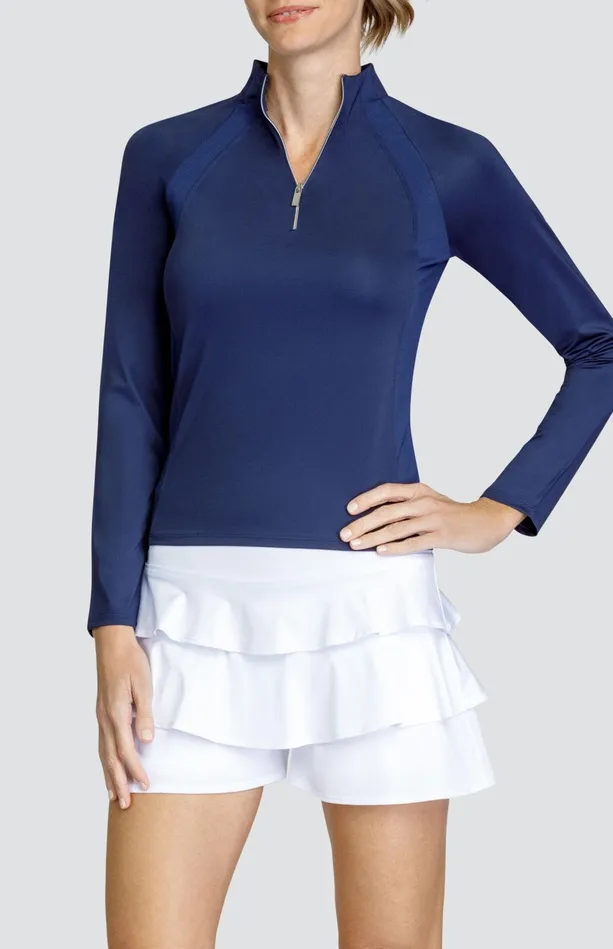 Tail Activewear Imelda Top 8211 Navy Blue Women Long Sleeve