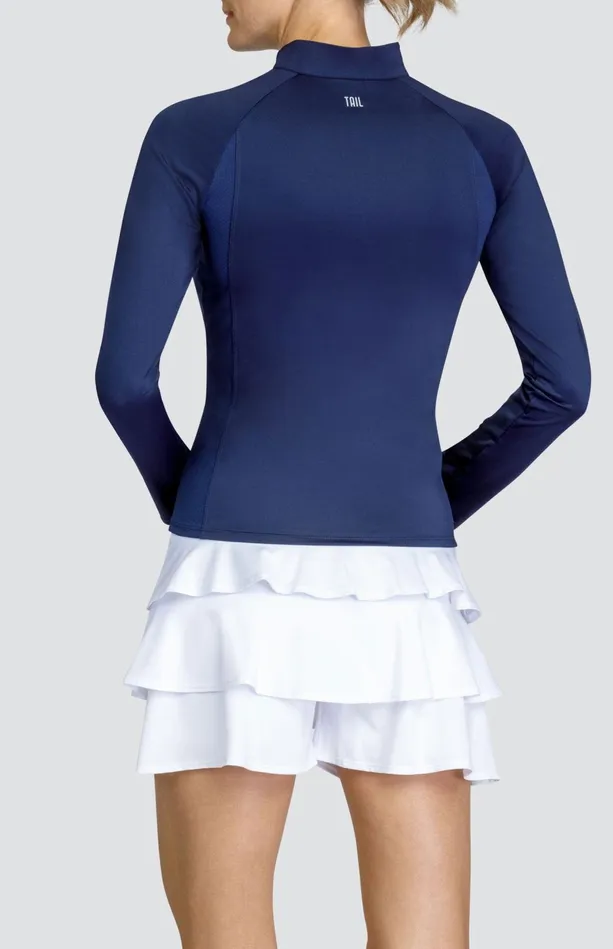 Tail Activewear Imelda Top 8211 Navy Blue Women Long Sleeve