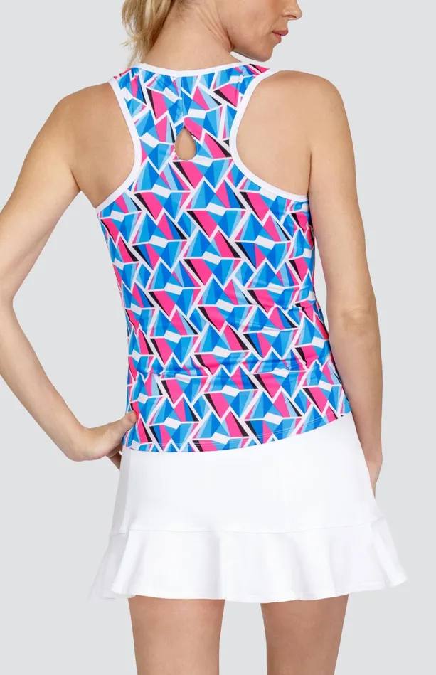 Tail Activewear Mirella Tank 8211 Diagonal Rubiks Women Tanks