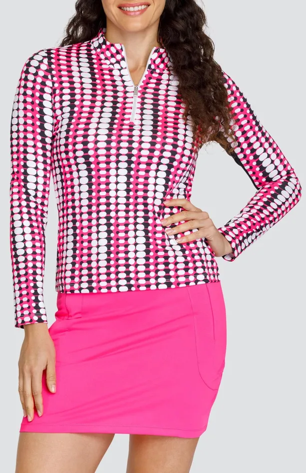 Tail Activewear Nashla Top 8211 Echo Geo Women Long Sleeve