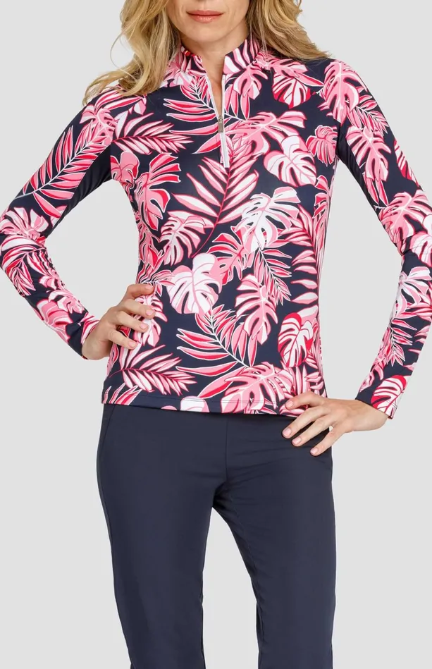 Tail Activewear Shalia Top 8211 Stellar Foliage Women Long Sleeve
