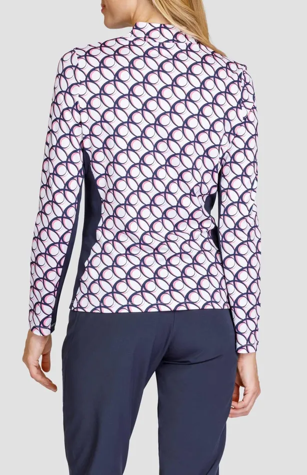 Tail Activewear Trey Top 8211 Twilight Geo Women Long Sleeve