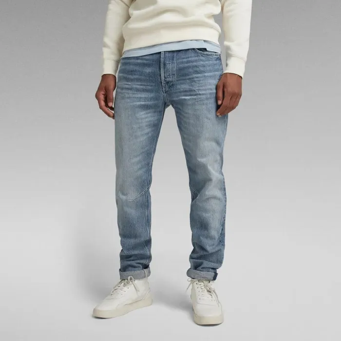 Tapered Men GStar RAW AStaq Regular Tapered Jeans Sun Faded Air Force Blue