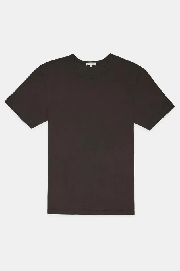 Tees Men COTTON CITIZEN Classic Crewneck Tee Charcoal