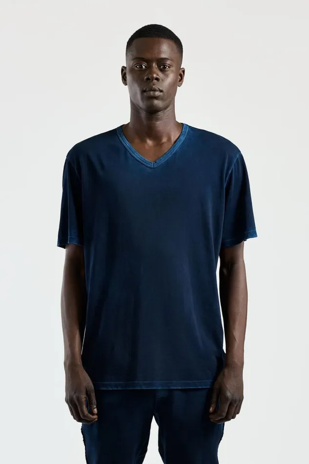 Tees Men COTTON CITIZEN Classic VNeck Tee Vintage Navy