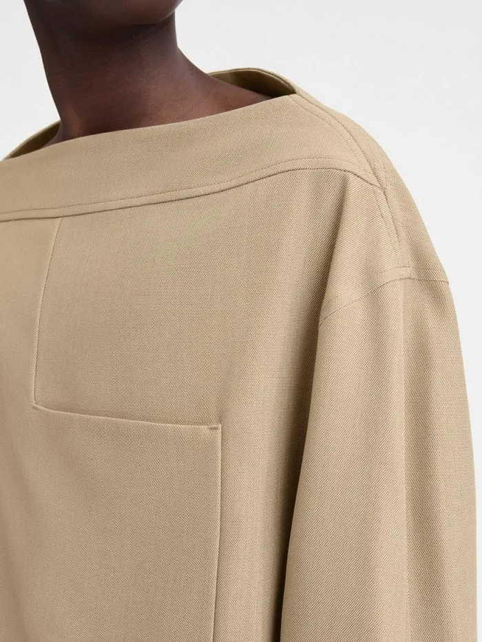 The Ameno Top Beige Men JACQUEMUS Shirts The Ameno Top Beige Men JACQUEMUS Shirts