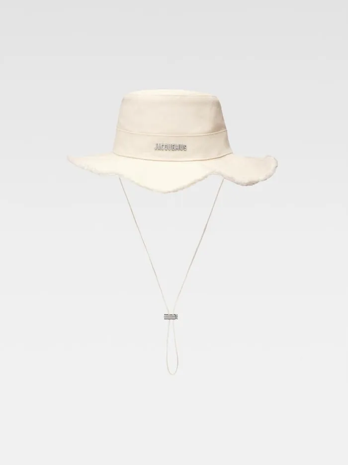 The Artichaut Bucket Hat Offwhite WomenMen JACQUEMUS Hats