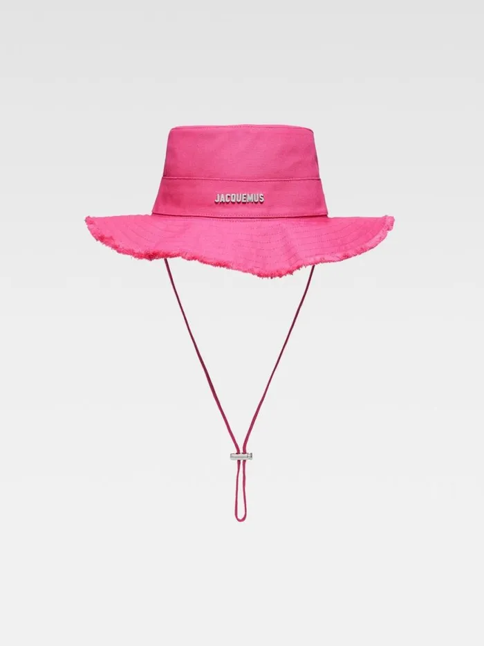 The Artichaut Bucket Hat Pink WomenMen JACQUEMUS Hats