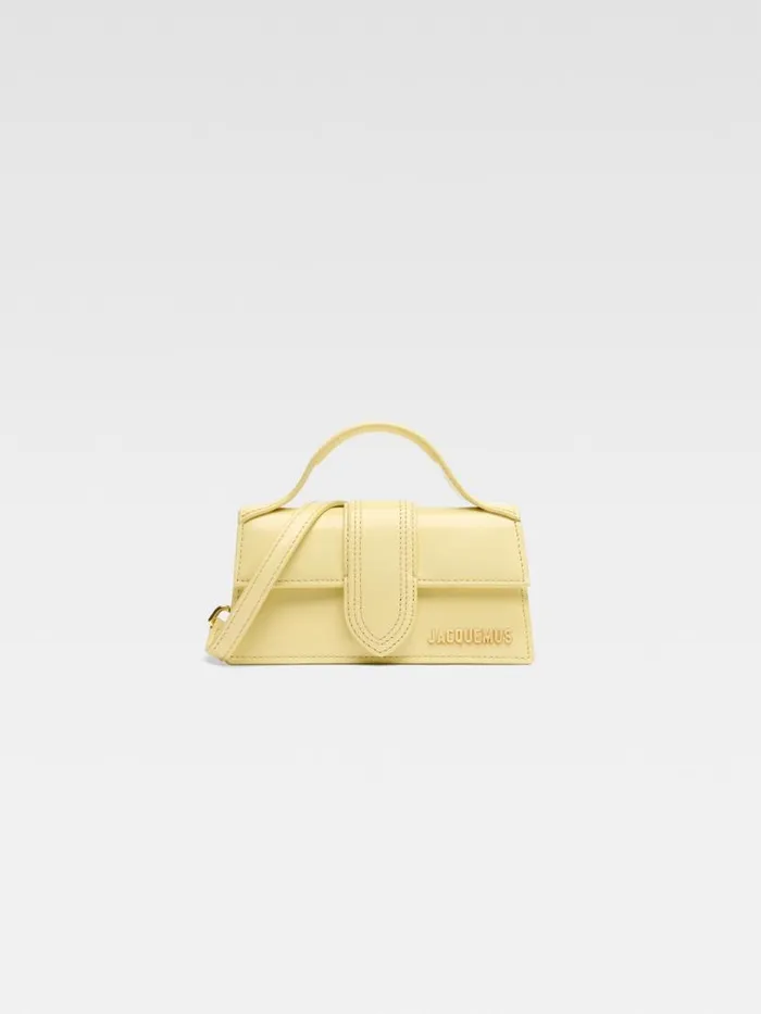 The Bambino Pale Yellow Women JACQUEMUS Crossbody and Handbags