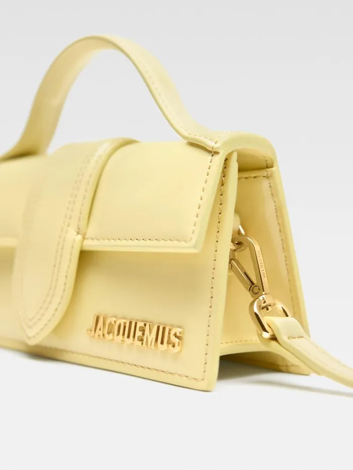 The Bambino Pale Yellow Women JACQUEMUS Crossbody and Handbags The Bambino Pale Yellow Women JACQUEMUS Crossbody and Handbags