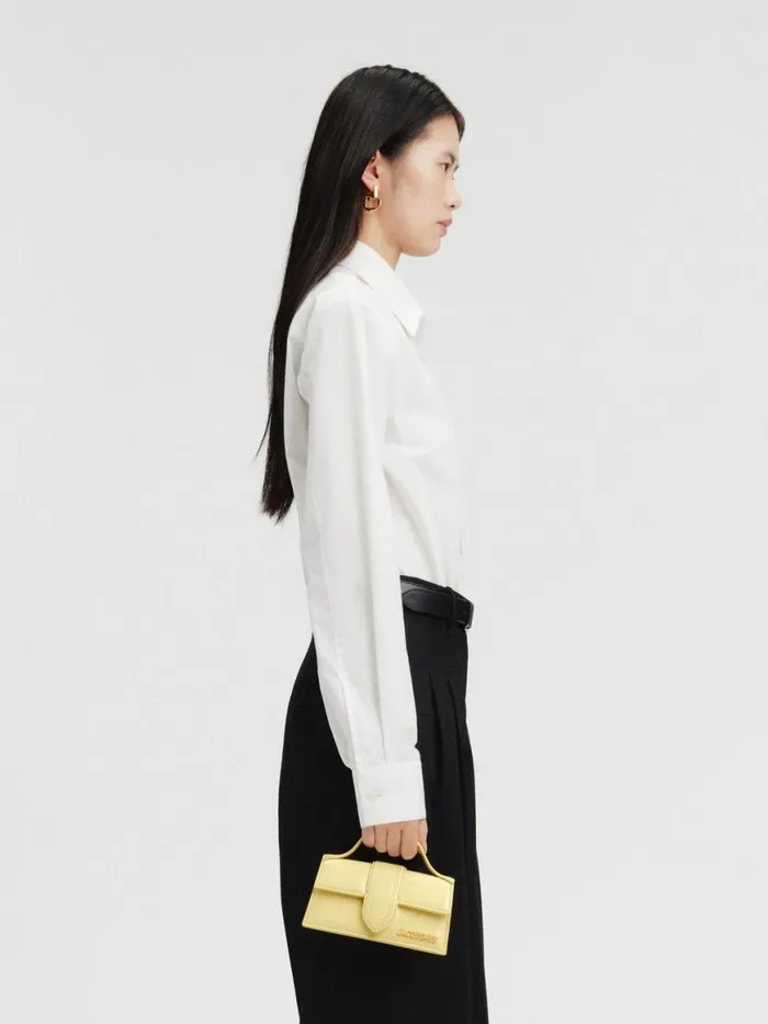 The Bambino Pale Yellow Women JACQUEMUS Crossbody and Handbags The Bambino Pale Yellow Women JACQUEMUS Crossbody and Handbags