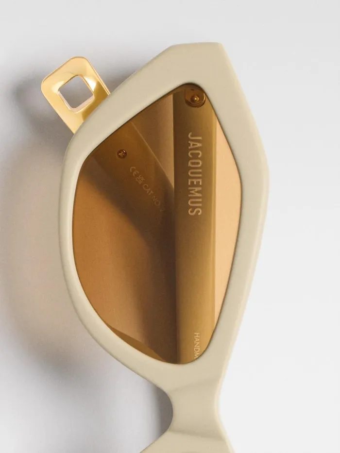The Bambino Sunglasses Beige WomenMen JACQUEMUS Sunglasses The Bambino Sunglasses Beige WomenMen JACQUEMUS Sunglasses