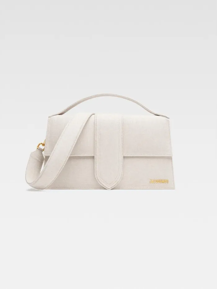 The Bambinou Light Greige Women JACQUEMUS Crossbody and Handbags