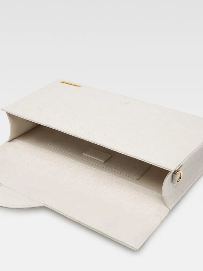 The Bambinou Light Greige Women JACQUEMUS Crossbody and Handbags The Bambinou Light Greige Women JACQUEMUS Crossbody and Handbags