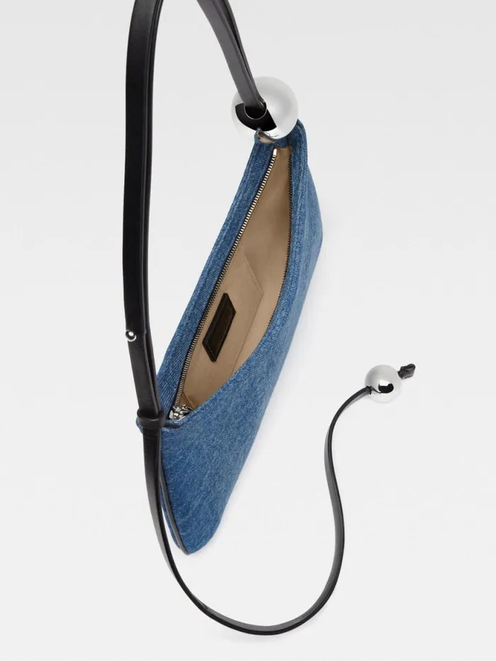 The Bisou Perle Blue Women JACQUEMUS Shoulder Bags The Bisou Perle Blue Women JACQUEMUS Shoulder Bags