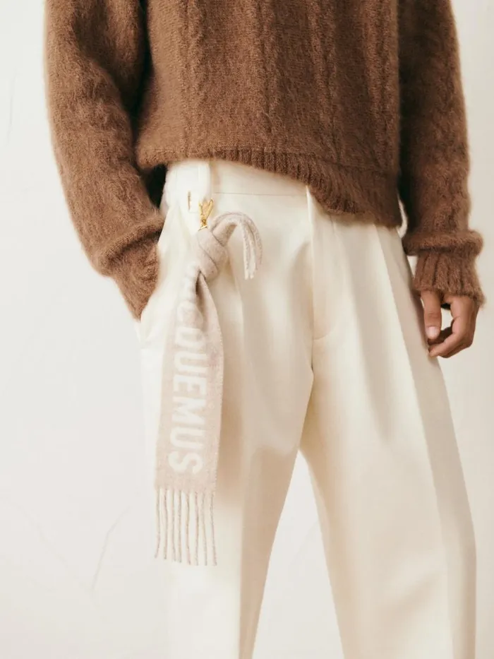 The charpe Keychain Multibeige WomenMen JACQUEMUS Textile Accessories The charpe Keychain Multibeige WomenMen JACQUEMUS Textile Accessories