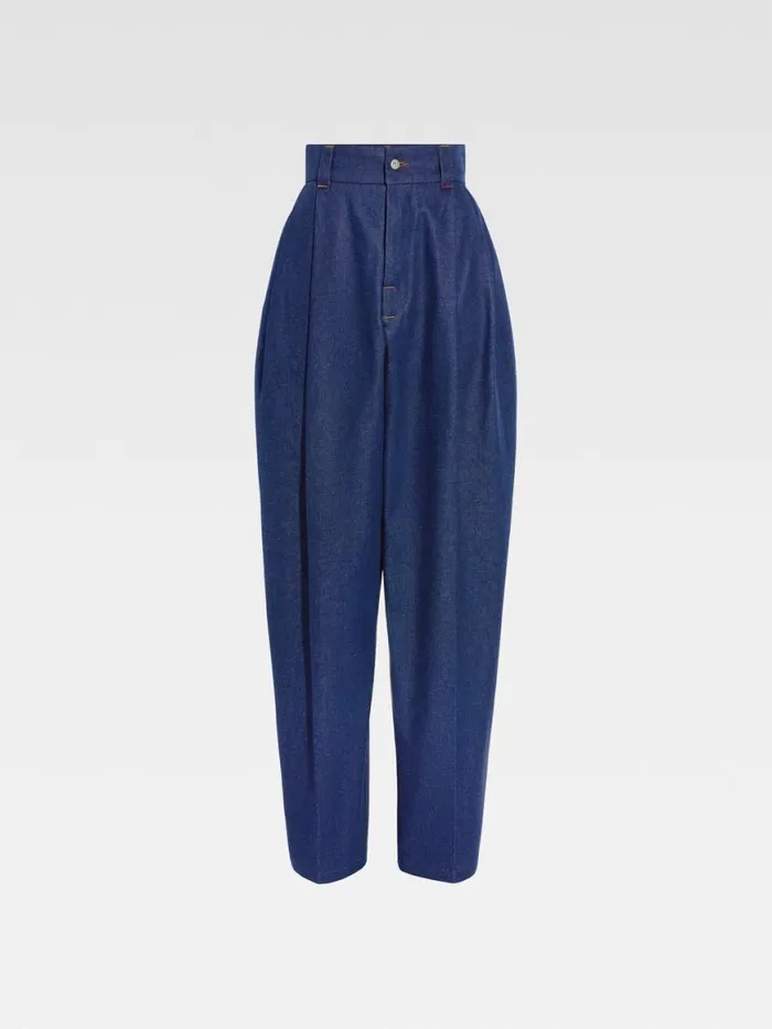 The Curzio DeNmes Denim Pants Navy Women JACQUEMUS Denim The Curzio DeNmes Denim Pants Navy Women JACQUEMUS Denim
