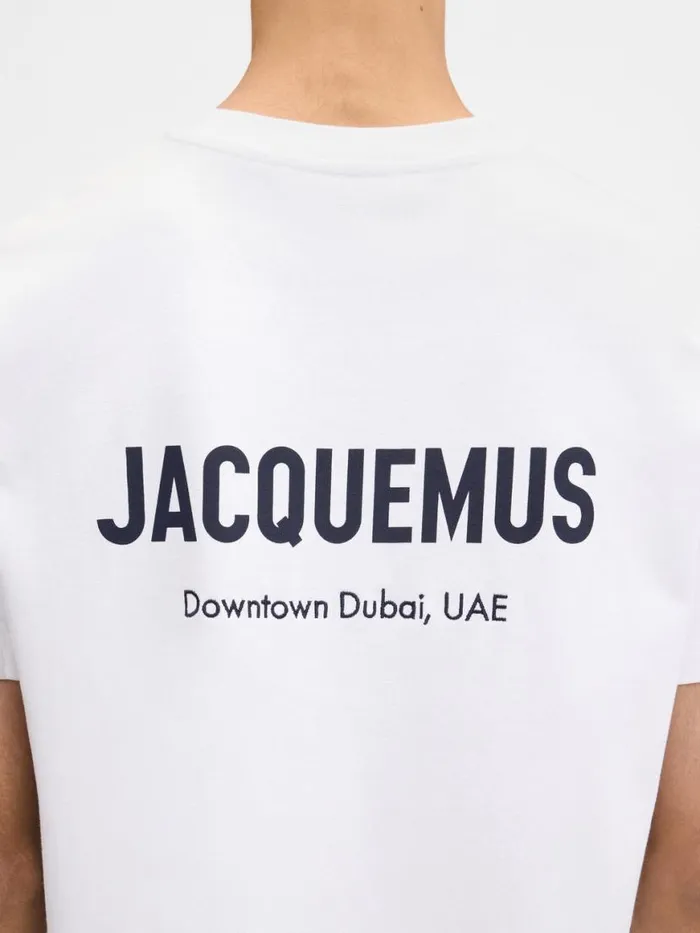 The Dubai Address Tshirt Dubai White WomenMen JACQUEMUS Tshirts The Dubai Address Tshirt Dubai White WomenMen JACQUEMUS Tshirts